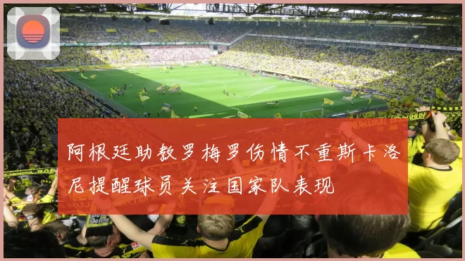 阿根廷助教罗梅罗伤情不重斯卡洛尼提醒球员关注国家队表现